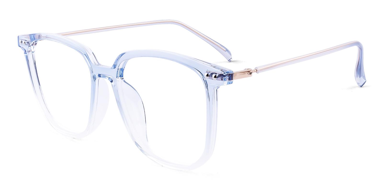 Plorive Blue Metal , TR Eyeglasses , UniversalBridgeFit Frames from ABBE Glasses