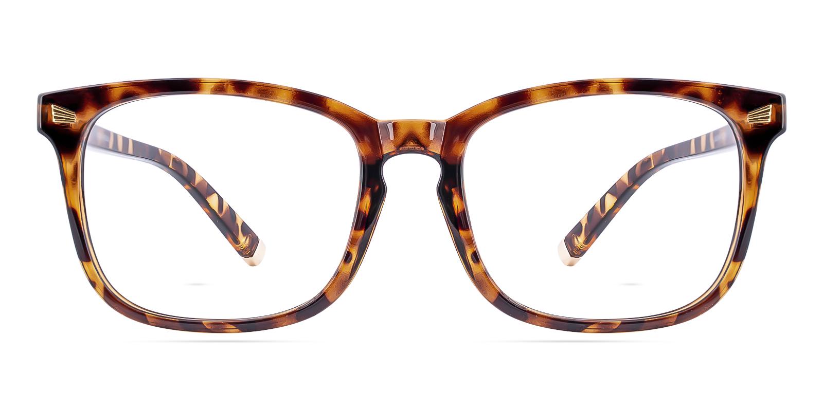 Hotably Tortoise Plastic Eyeglasses , UniversalBridgeFit Frames from ABBE Glasses