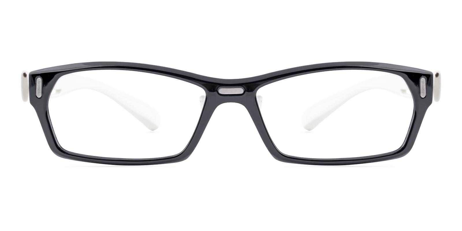 Haloen White TR Eyeglasses , Lightweight , NosePads Frames from ABBE Glasses