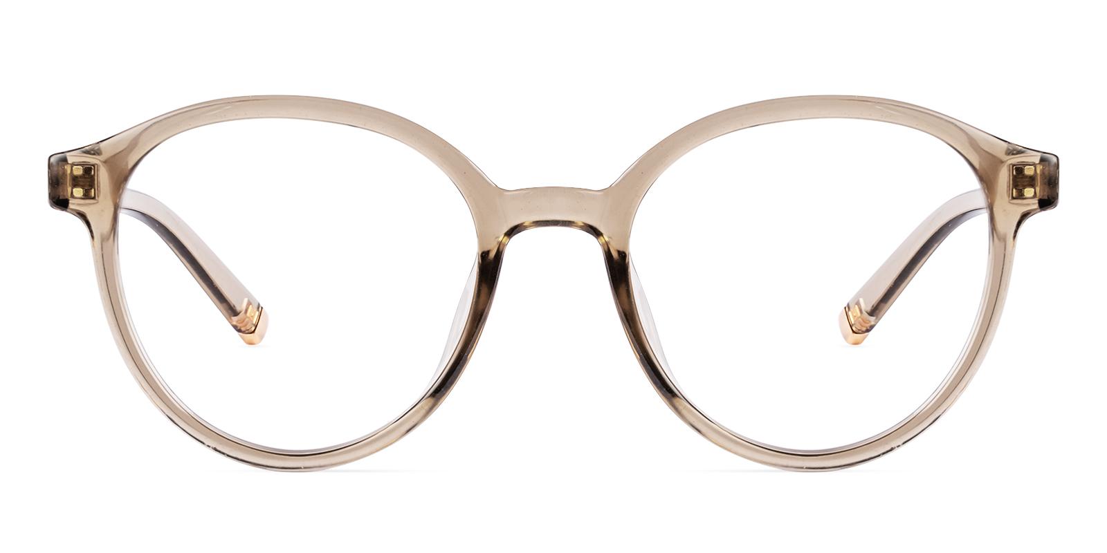 Cellery Brown Plastic Eyeglasses , UniversalBridgeFit Frames from ABBE Glasses