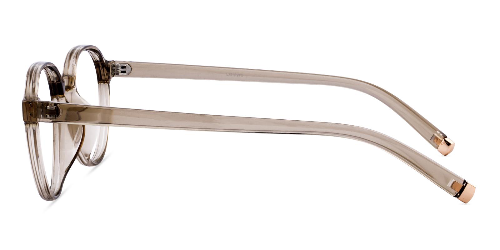 Ecproof Brown Plastic Eyeglasses , UniversalBridgeFit Frames from ABBE Glasses