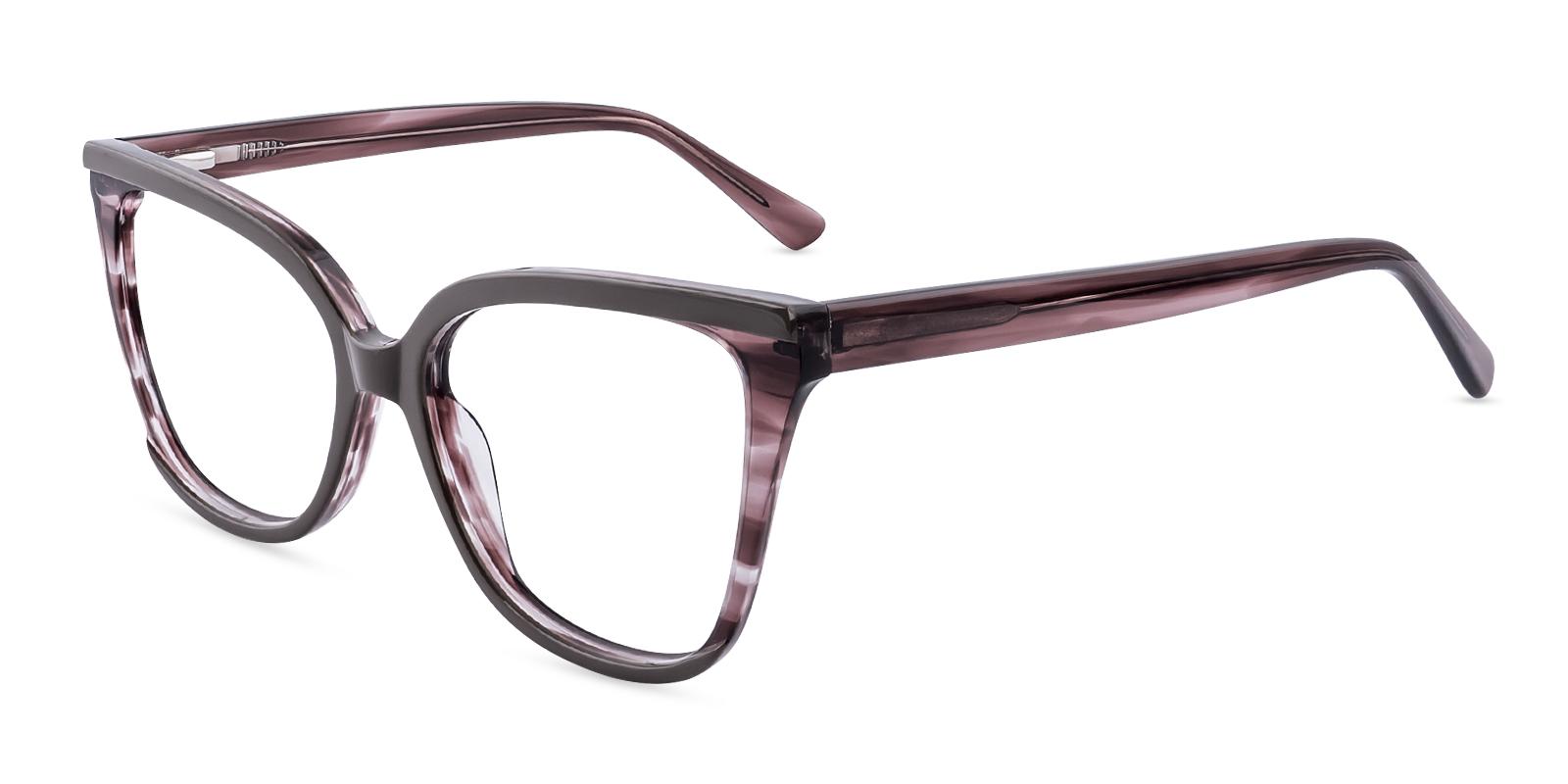 Cipness Brown Acetate Eyeglasses , SpringHinges , UniversalBridgeFit Frames from ABBE Glasses