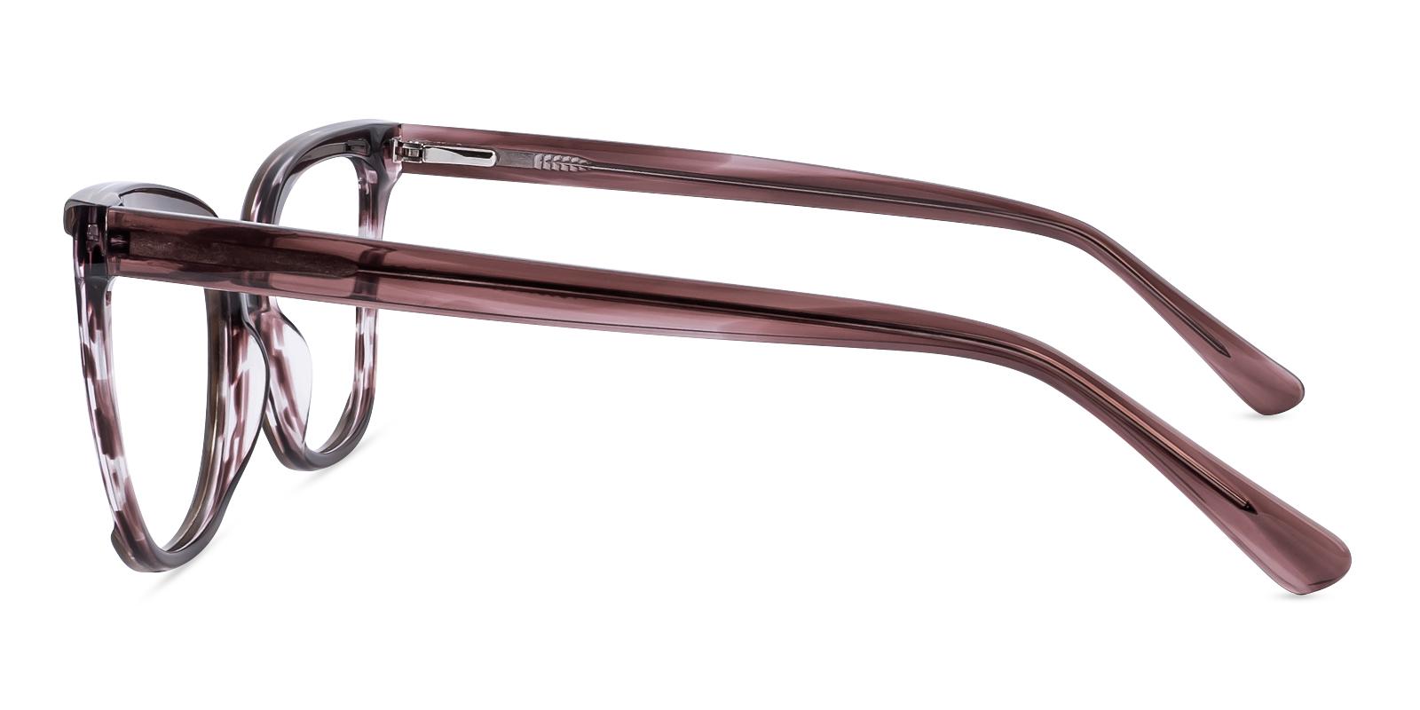 Cipness Brown Acetate Eyeglasses , SpringHinges , UniversalBridgeFit Frames from ABBE Glasses