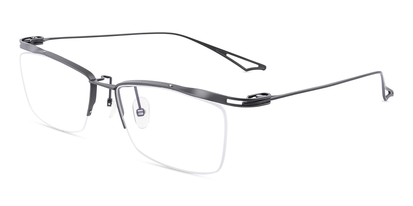 Judicitic Gun Titanium Eyeglasses , NosePads Frames from ABBE Glasses