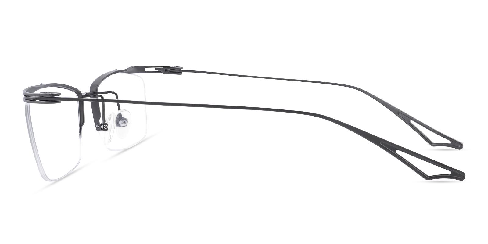 Judicitic Gun Titanium Eyeglasses , NosePads Frames from ABBE Glasses