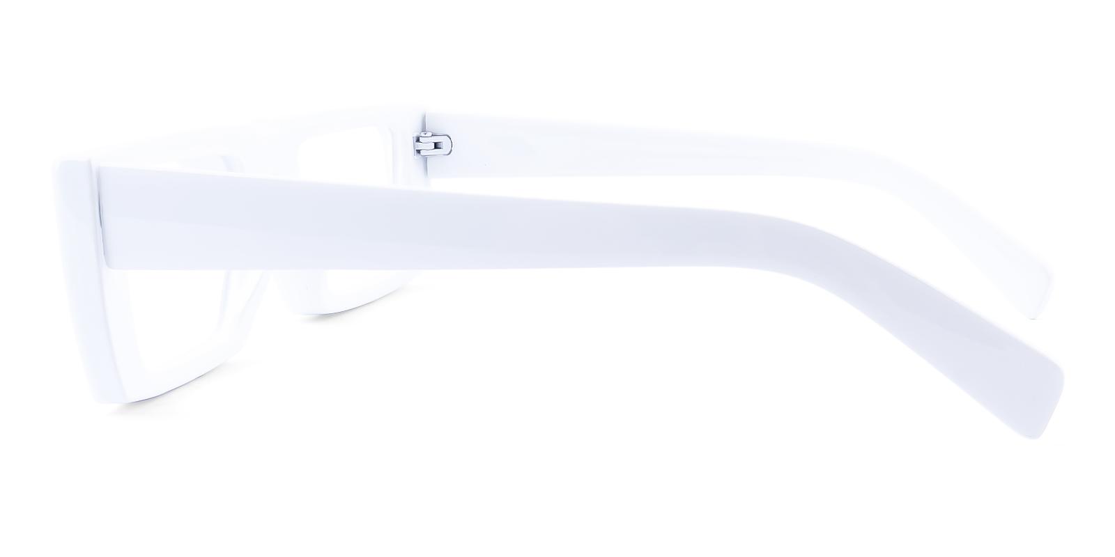 Cidmost White Acetate Eyeglasses , UniversalBridgeFit Frames from ABBE Glasses