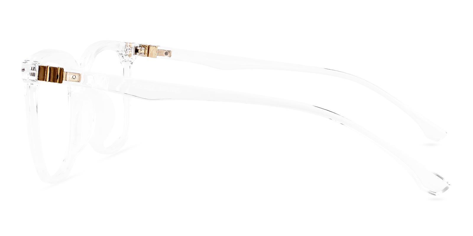 Tachile Fclear Plastic Eyeglasses , UniversalBridgeFit Frames from ABBE Glasses