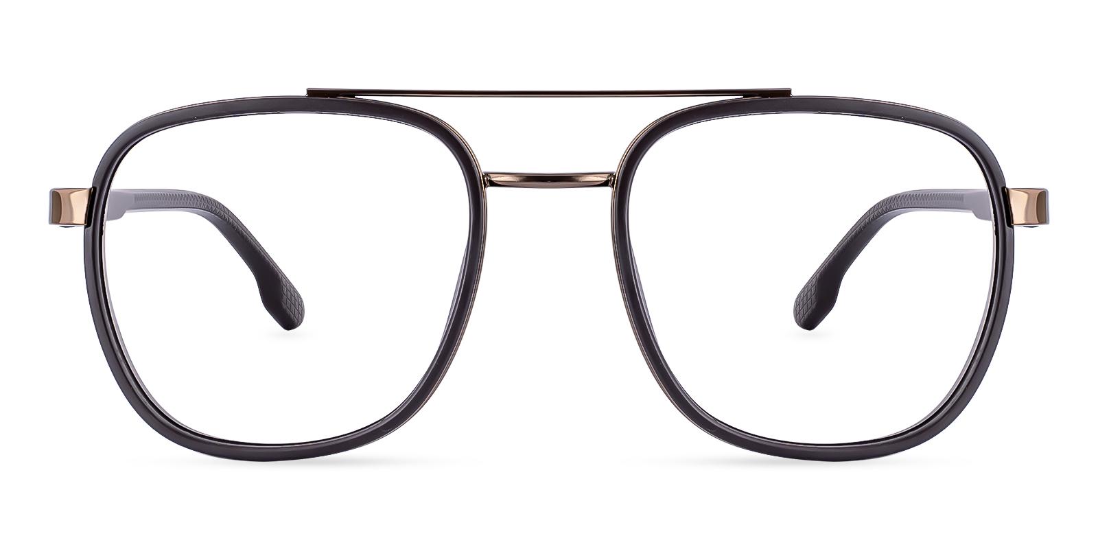 Qualitylet Brown Metal , TR Eyeglasses , SpringHinges , UniversalBridgeFit Frames from ABBE Glasses