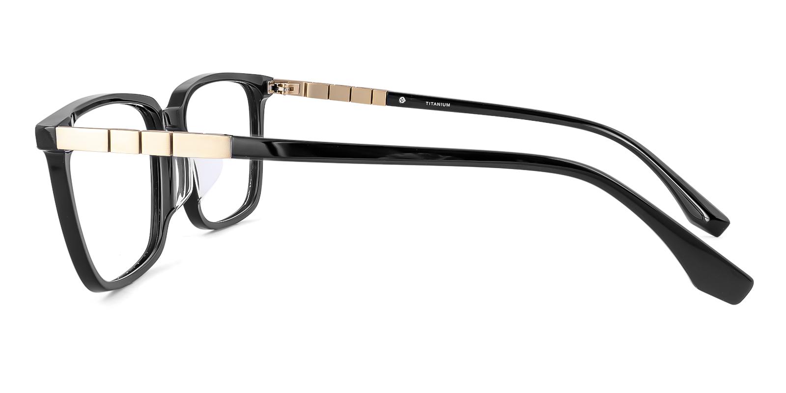 Pathetics Gold Acetate , Titanium Eyeglasses , UniversalBridgeFit Frames from ABBE Glasses