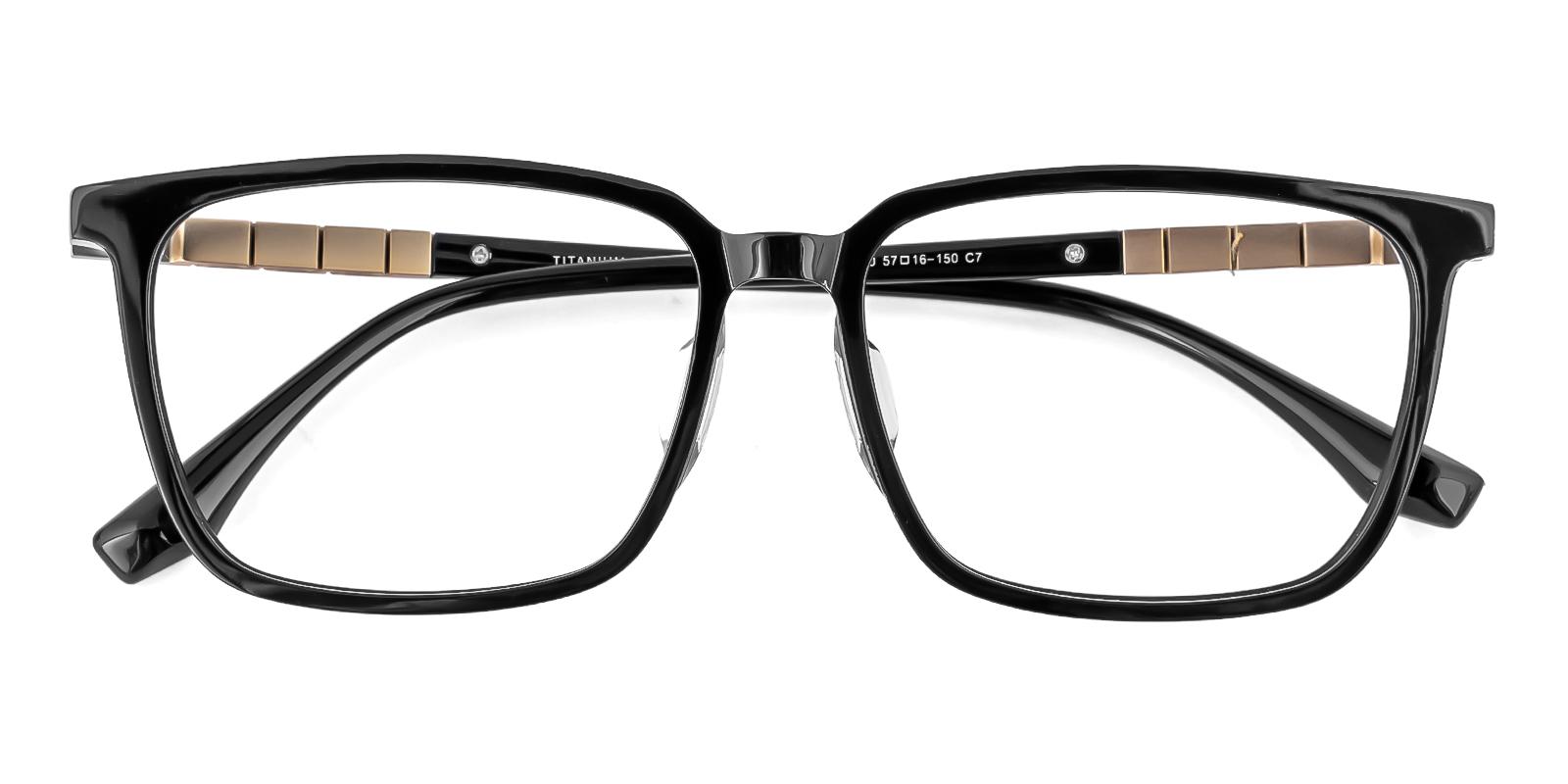 Pathetics Gold Acetate , Titanium Eyeglasses , UniversalBridgeFit Frames from ABBE Glasses