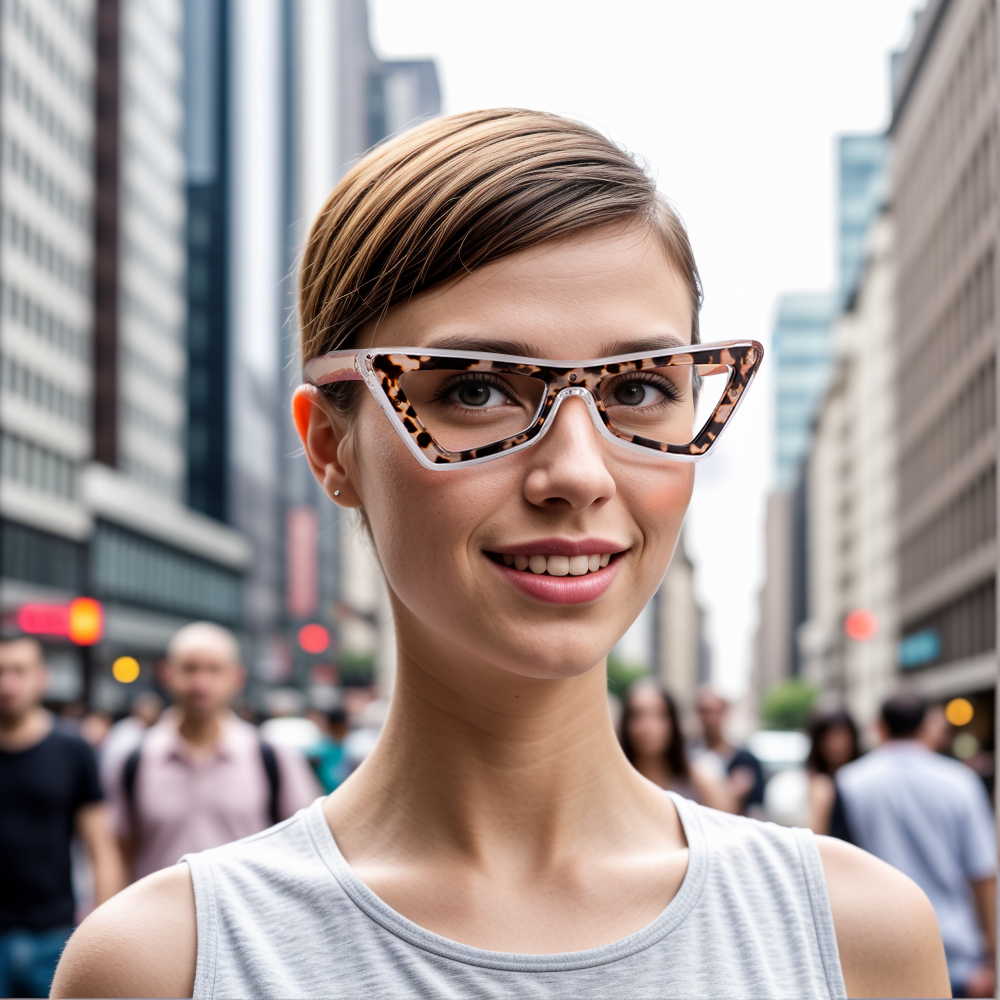 Alleloory Tortoise Acetate Eyeglasses , UniversalBridgeFit Frames from ABBE Glasses