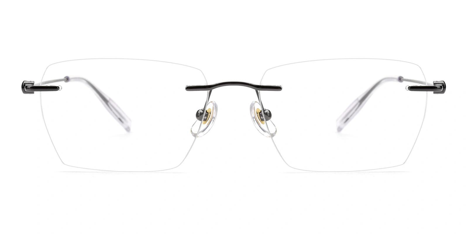 Stepal Gun Titanium Eyeglasses , NosePads Frames from ABBE Glasses