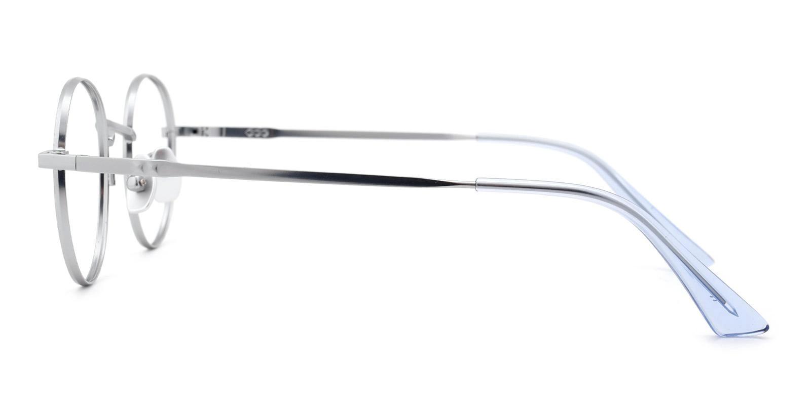 Phobon Silver Titanium Eyeglasses , NosePads Frames from ABBE Glasses
