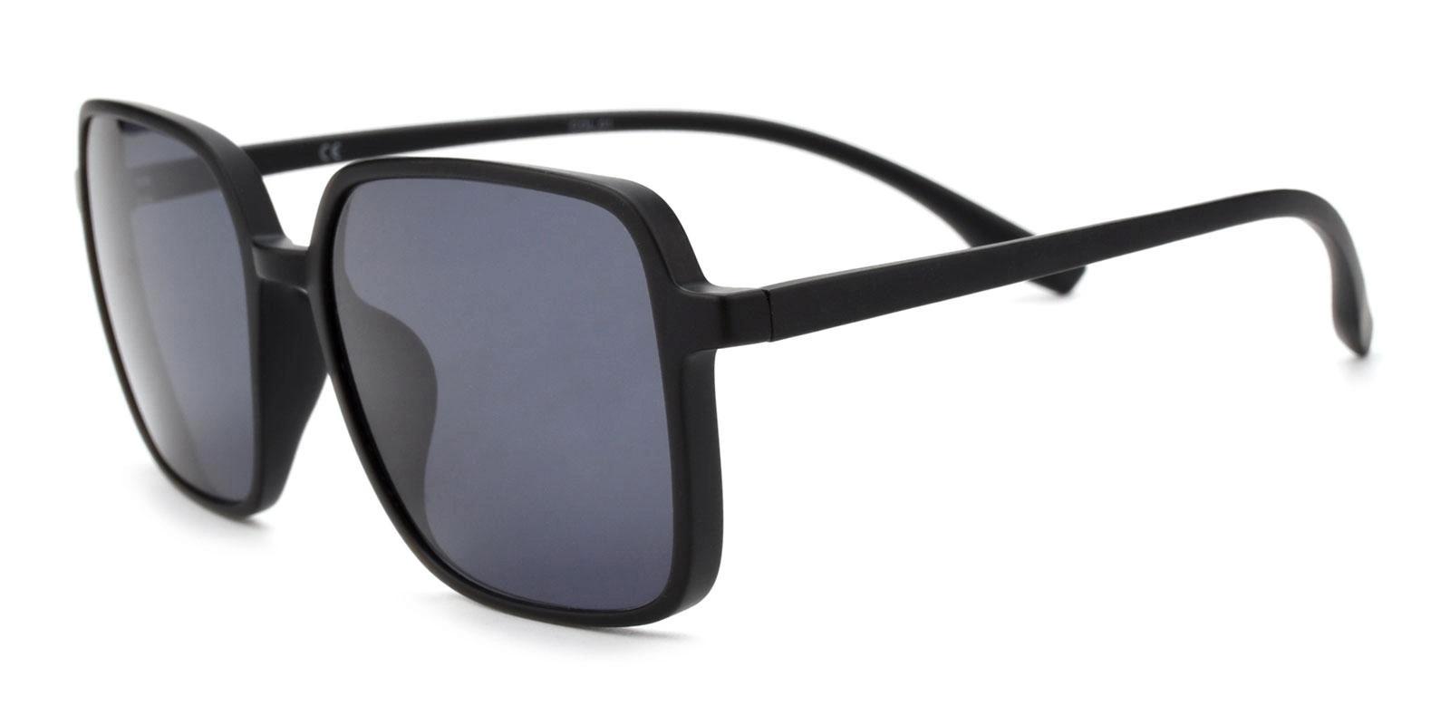 Rapaciade Matte-black Plastic Sunglasses , UniversalBridgeFit , Lightweight Frames from ABBE Glasses