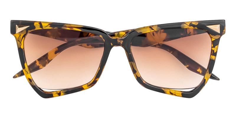 Lamarr Leopard  Frames from ABBE Glasses